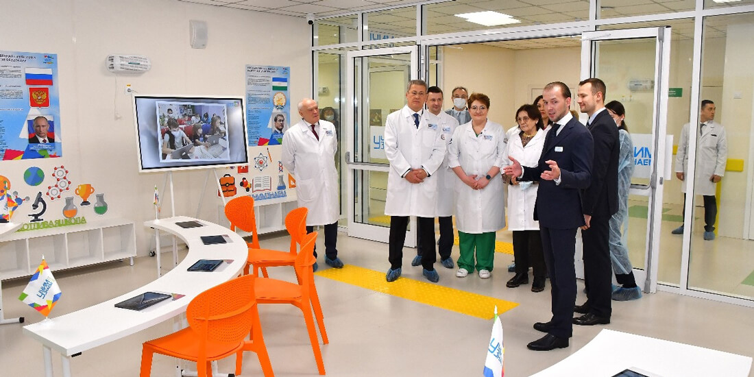 В Башкирии открылась вторая госпитальная школа проекта «УчимЗнаем»